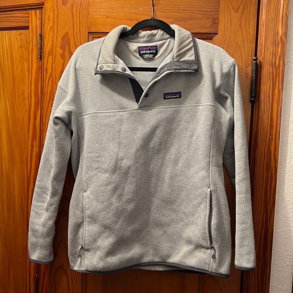 Patagonia better sweater 1/4 button up